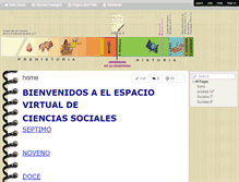 Tablet Screenshot of leosociales.wikispaces.com
