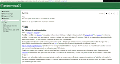 Desktop Screenshot of andromeda79.wikispaces.com
