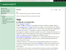 Tablet Screenshot of andromeda79.wikispaces.com