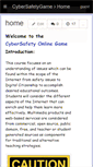 Mobile Screenshot of cybersafetygame.wikispaces.com