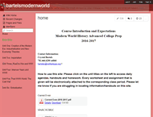 Tablet Screenshot of bartelsmodernworld.wikispaces.com