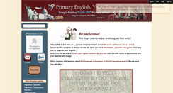 Desktop Screenshot of english-primary-3rd-cycle.wikispaces.com