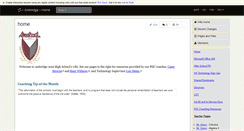 Desktop Screenshot of ambridge.wikispaces.com