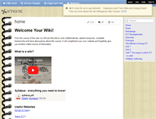 Tablet Screenshot of ictigcse.wikispaces.com