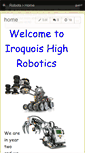 Mobile Screenshot of iroquoisrobots.wikispaces.com