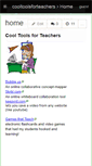 Mobile Screenshot of cooltoolsforteachers.wikispaces.com
