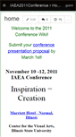 Mobile Screenshot of iaea2011conference.wikispaces.com