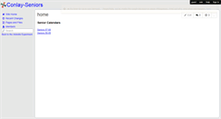 Desktop Screenshot of conlay-seniors.wikispaces.com