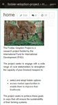 Mobile Screenshot of fodder-adoption-project.wikispaces.com