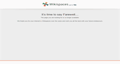 Desktop Screenshot of postfcs.wikispaces.com