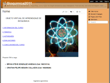 Tablet Screenshot of bioquimica2011.wikispaces.com
