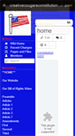 Mobile Screenshot of creativecougarsconstitution.wikispaces.com