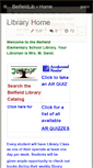 Mobile Screenshot of belfieldlib.wikispaces.com