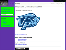 Tablet Screenshot of katielawscience.wikispaces.com