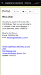 Mobile Screenshot of hgeslibraryparents.wikispaces.com