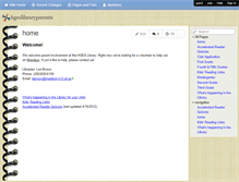 Tablet Screenshot of hgeslibraryparents.wikispaces.com