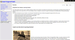 Desktop Screenshot of learningcontract.wikispaces.com