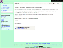 Tablet Screenshot of bcglobalhistory.wikispaces.com