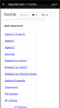 Mobile Screenshot of kapoleimath.wikispaces.com