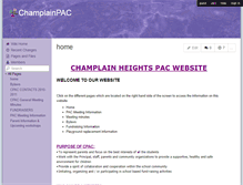 Tablet Screenshot of champlainpac.wikispaces.com