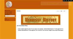 Desktop Screenshot of hennessyhistory.wikispaces.com