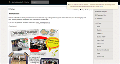 Desktop Screenshot of glenelgdeutsch.wikispaces.com