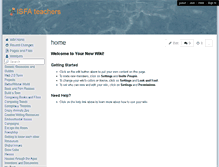 Tablet Screenshot of isfateachers.wikispaces.com