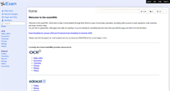 Desktop Screenshot of iexam.wikispaces.com