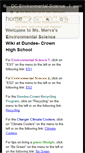 Mobile Screenshot of dc-environmental-science.wikispaces.com