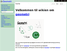 Tablet Screenshot of geometri.wikispaces.com