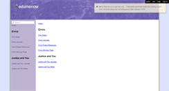 Desktop Screenshot of edumenow.wikispaces.com