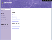 Tablet Screenshot of edumenow.wikispaces.com