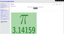 Desktop Screenshot of educamatematica.wikispaces.com