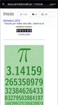 Mobile Screenshot of educamatematica.wikispaces.com