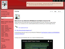 Tablet Screenshot of iwbandgameresources.wikispaces.com