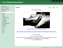 Tablet Screenshot of civil-rights-movement.wikispaces.com