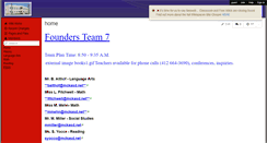 Desktop Screenshot of foundersteam7.wikispaces.com
