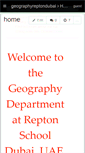 Mobile Screenshot of geographyreptondubai.wikispaces.com