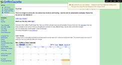 Desktop Screenshot of griffingazette.wikispaces.com