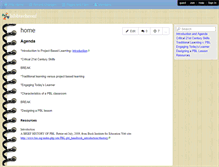 Tablet Screenshot of bibbtechconf.wikispaces.com