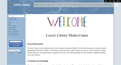 Desktop Screenshot of lorcalibrary.wikispaces.com