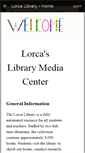 Mobile Screenshot of lorcalibrary.wikispaces.com
