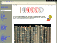 Tablet Screenshot of apliteraturehp.wikispaces.com