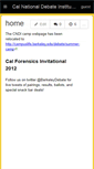 Mobile Screenshot of cndi.wikispaces.com