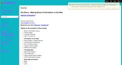 Desktop Screenshot of infosavvy.wikispaces.com
