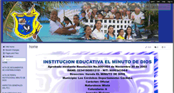 Desktop Screenshot of ce-el-minuto-de-dios.wikispaces.com