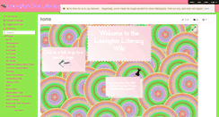 Desktop Screenshot of lexington1literacy.wikispaces.com