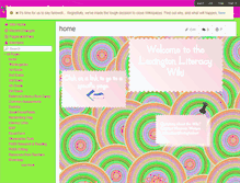 Tablet Screenshot of lexington1literacy.wikispaces.com