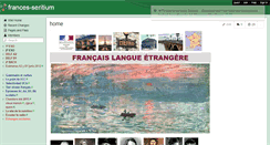 Desktop Screenshot of frances-seritium.wikispaces.com