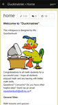 Mobile Screenshot of duckinatree.wikispaces.com